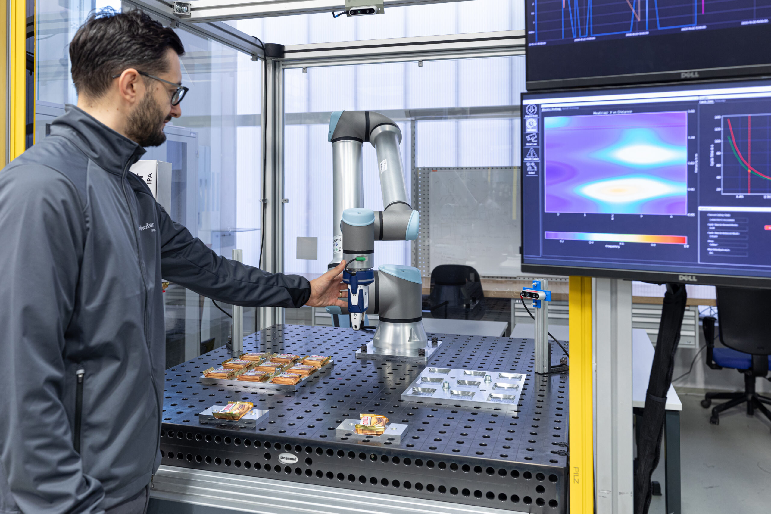 Schmuckbild für die Studie: Robot Safety in Industry 4.0